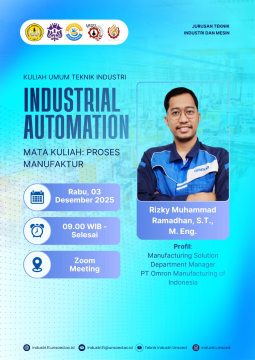 Kuliah Tamu Teknik Industri | Industrial Automation