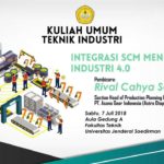 Dalam Kuliah Umum , Jurusan Teknik Menghadirkan Pakar Dalam Bidang Ini